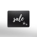 Flat Rectangle Chalkboard Tag | Plastic Price Label | Buffet Food Card | Table Sign