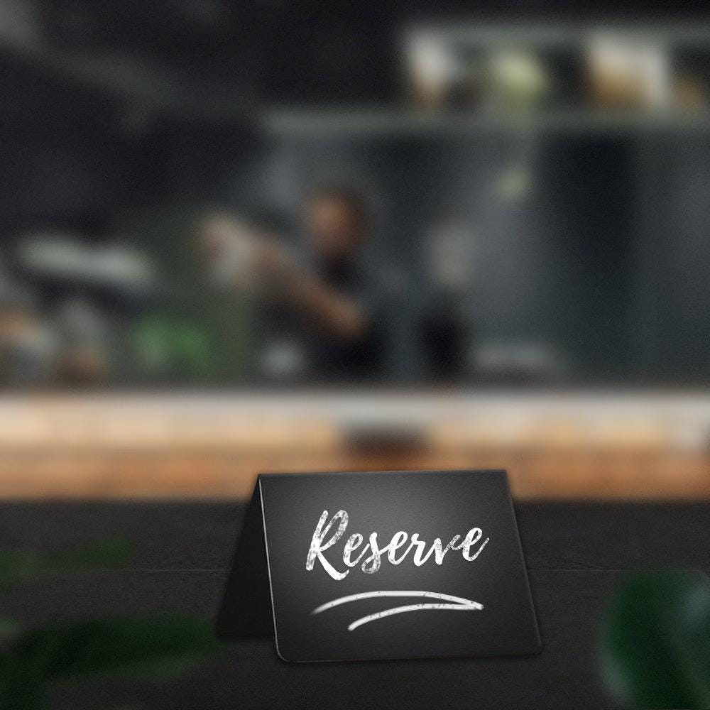 Mini Chalkboard Place Cards | Tented Plastic Price Tags | Buffet Labels & Table Signs