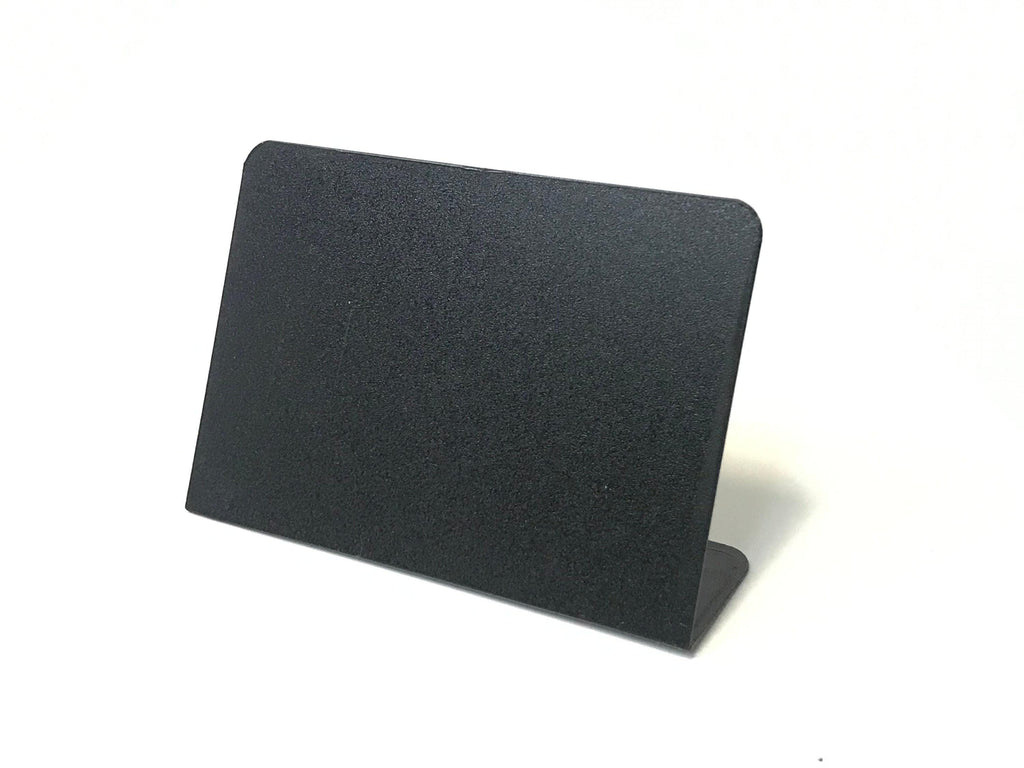 L-Shape Chalkboard Price Tag | Standing Plastic Chalk Label | Buffet Food Card | Table Sign