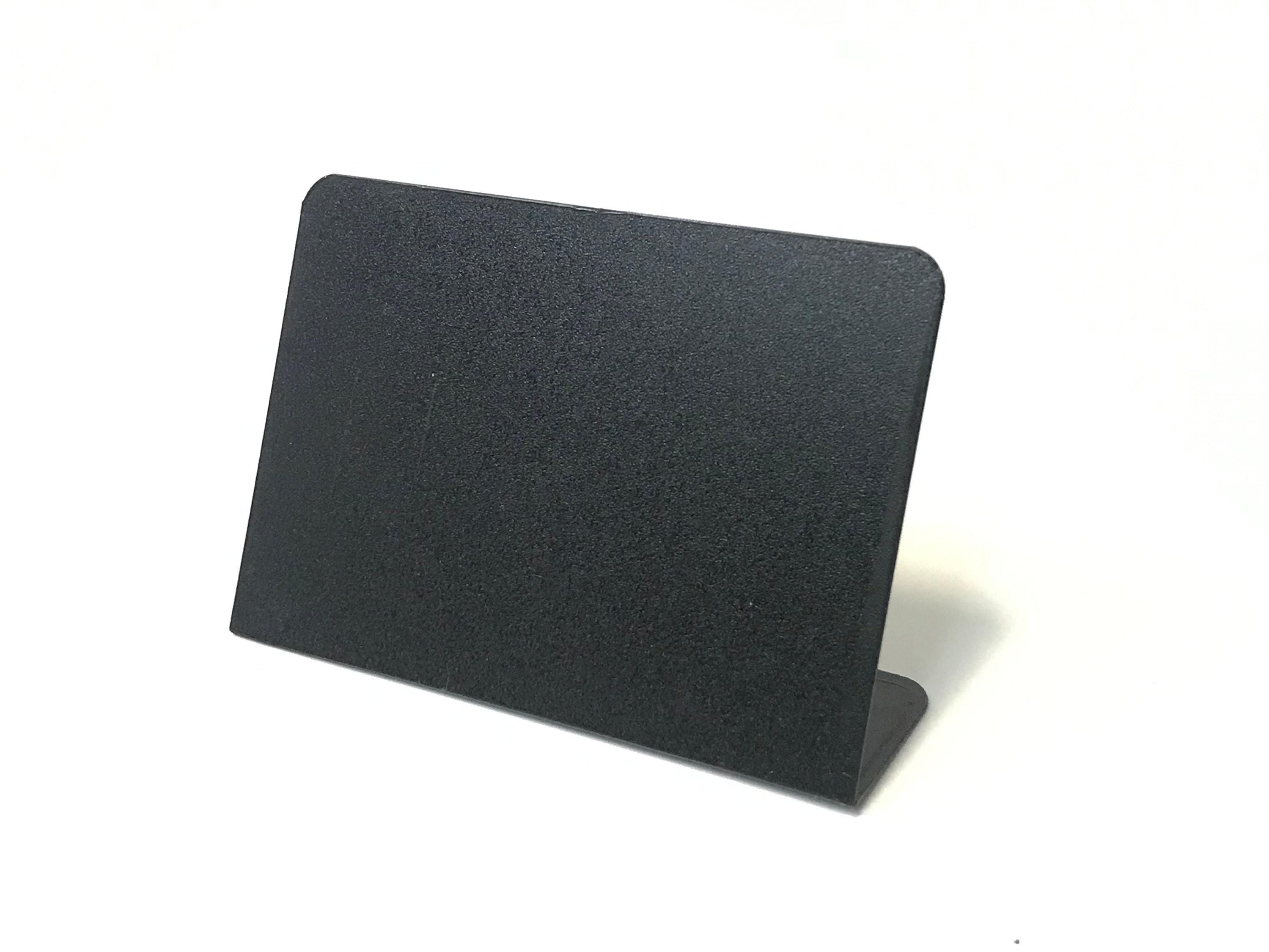 L-Shape Chalkboard Price Tag | Standing Plastic Chalk Label | Buffet Food Card | Table Sign