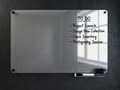 Frosted Glass Dry Erase Board | Sandblast Vision Board | Matte Wall-Mounted Glass Planner