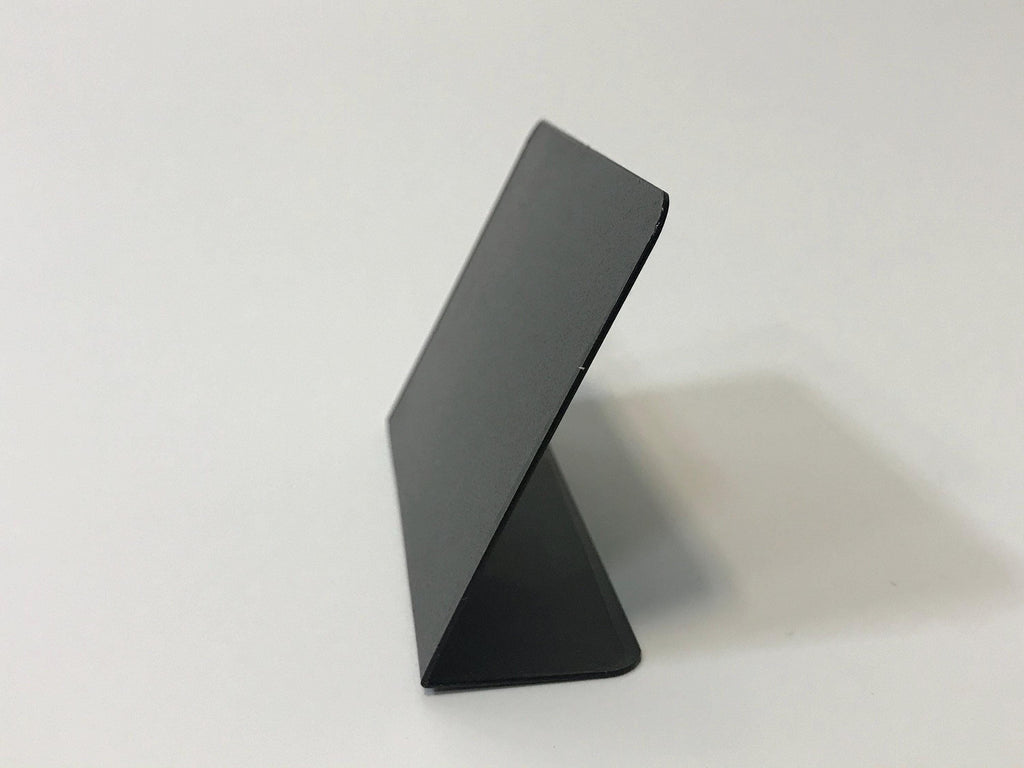 L-Shape Chalkboard Price Tag | Standing Plastic Chalk Label | Buffet Food Card | Table Sign