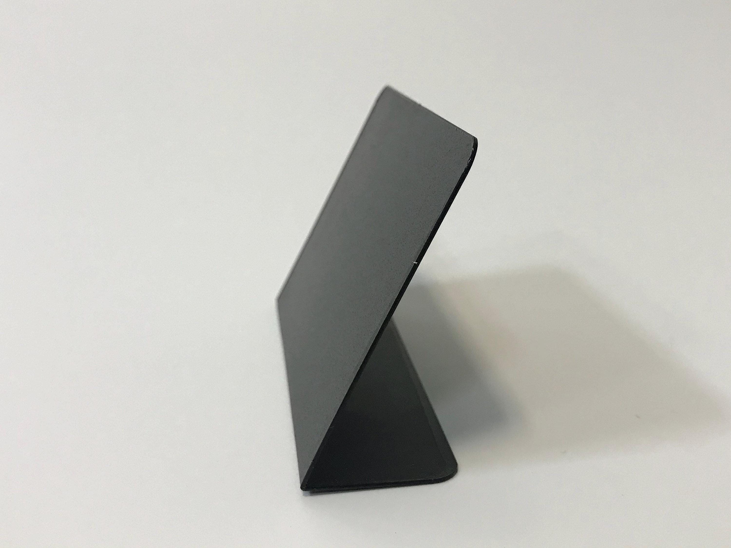 L-Shape Chalkboard Price Tag | Standing Plastic Chalk Label | Buffet Food Card | Table Sign
