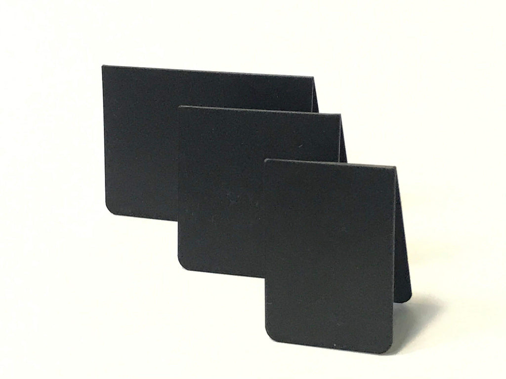 Mini Chalkboard Place Cards | Tented Plastic Price Tags | Buffet Labels & Table Signs