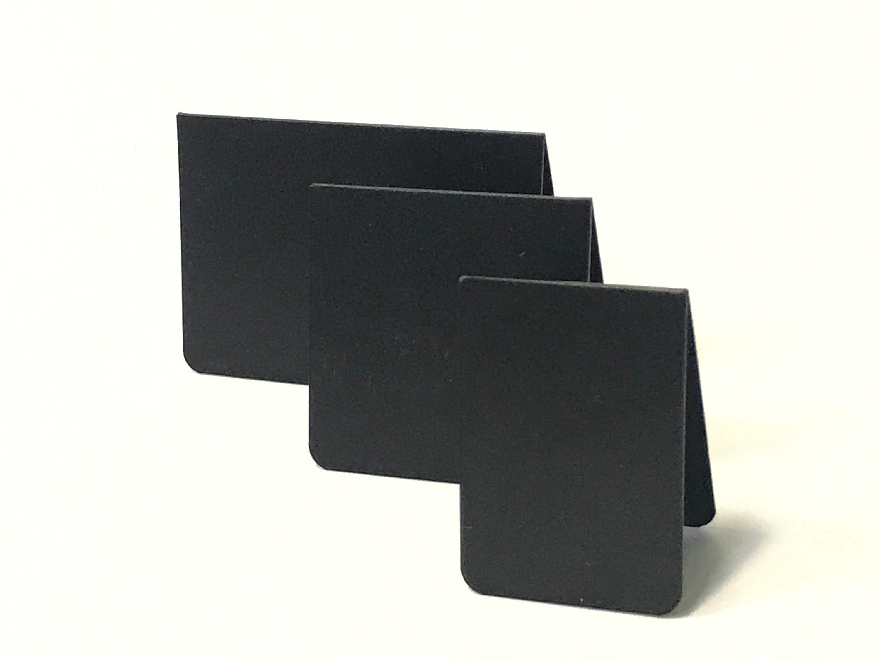 Mini Chalkboard Place Cards | Tented Plastic Price Tags | Buffet Labels & Table Signs