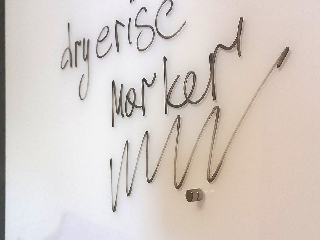 White Magnetic Glass Board | Dry Erase Tempered Glass Whiteboard | Home Office Wall Mount