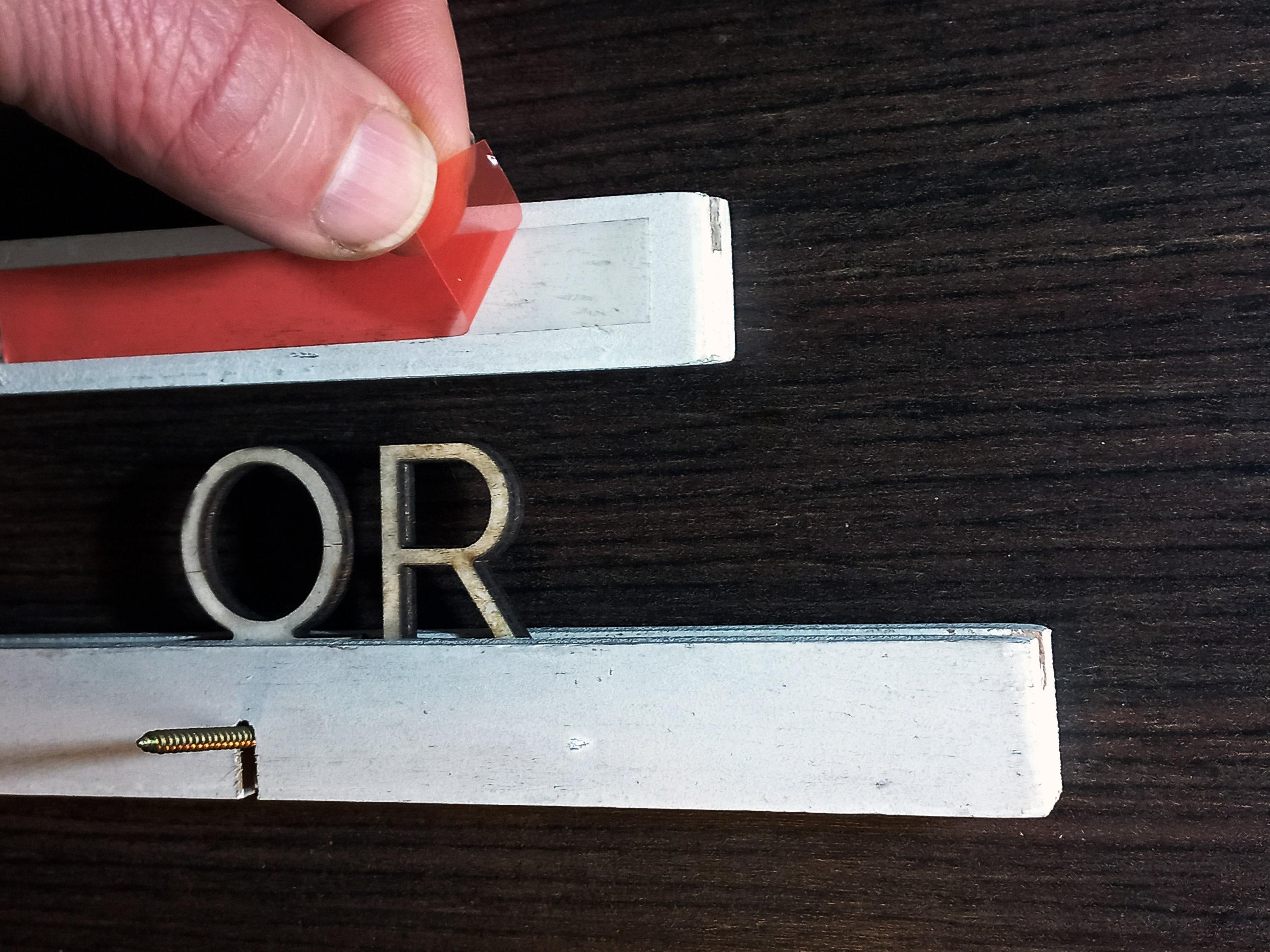 Custom Color Wooden Menu Board | Changeable Letter Board | Choose Rail & Letter Color