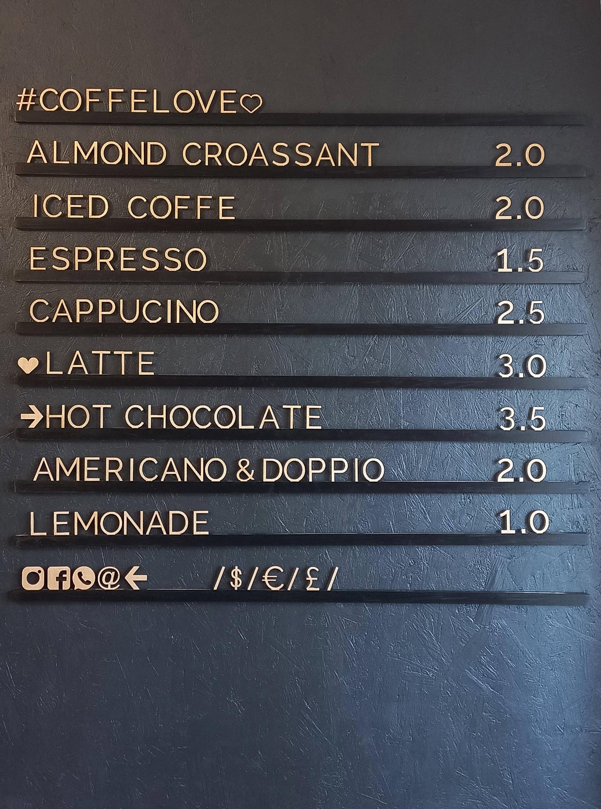 Light Wooden Letter Black Wooden Rails Menu Board, Changeable Letter Board for Bakery, Coffee Shop Wall Price List, Message Board Wall Decor