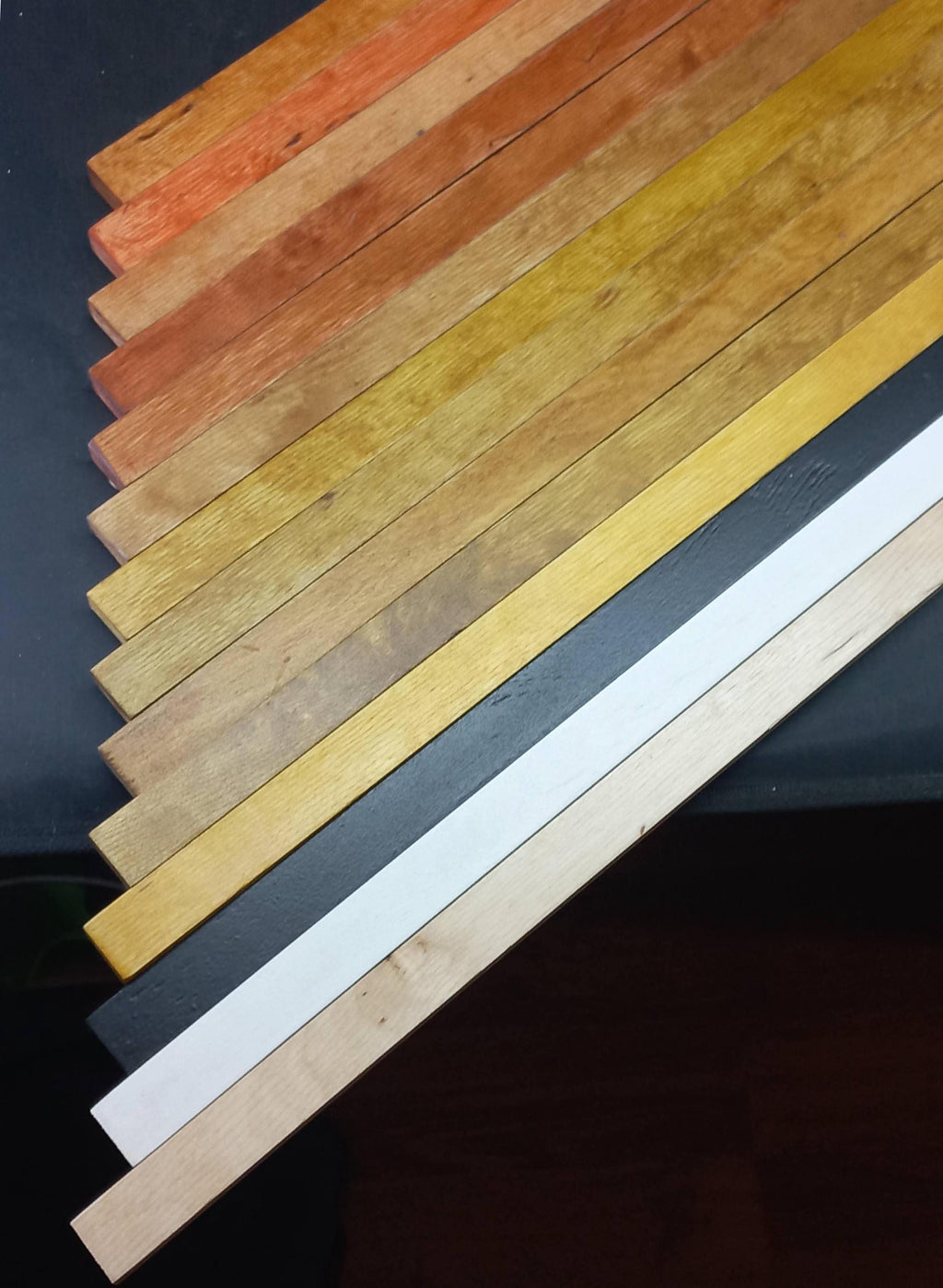 Customizable Wooden Rails for Your Dream Message Board (Letters Sold Separately) - Select Length and Quantity for the Perfect Menu Display