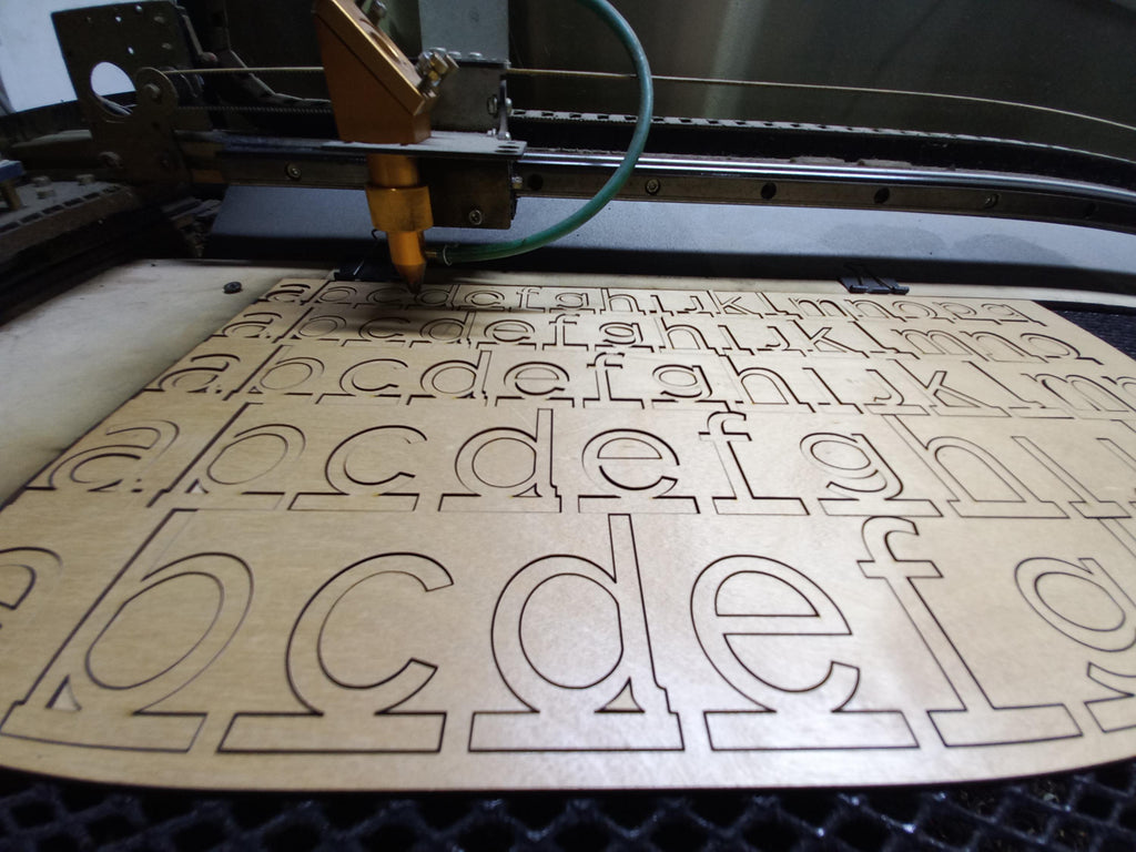 Customizable Small Wooden Letter Set for Dream Menu Board (rails sold separately) - Select size and quantity for your Perfect Menu Display